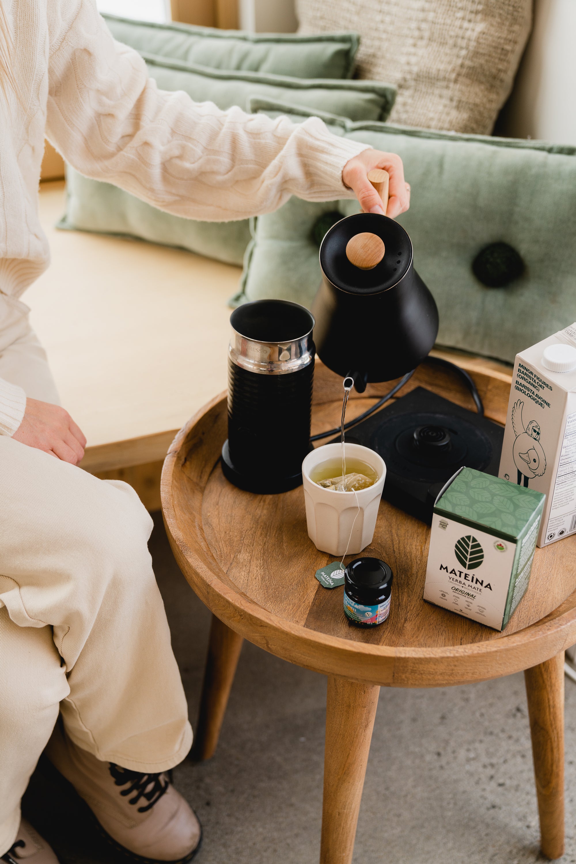 Revitalize Your Mornings with Mateina's Energizing Mate Latté | Spring Recipe