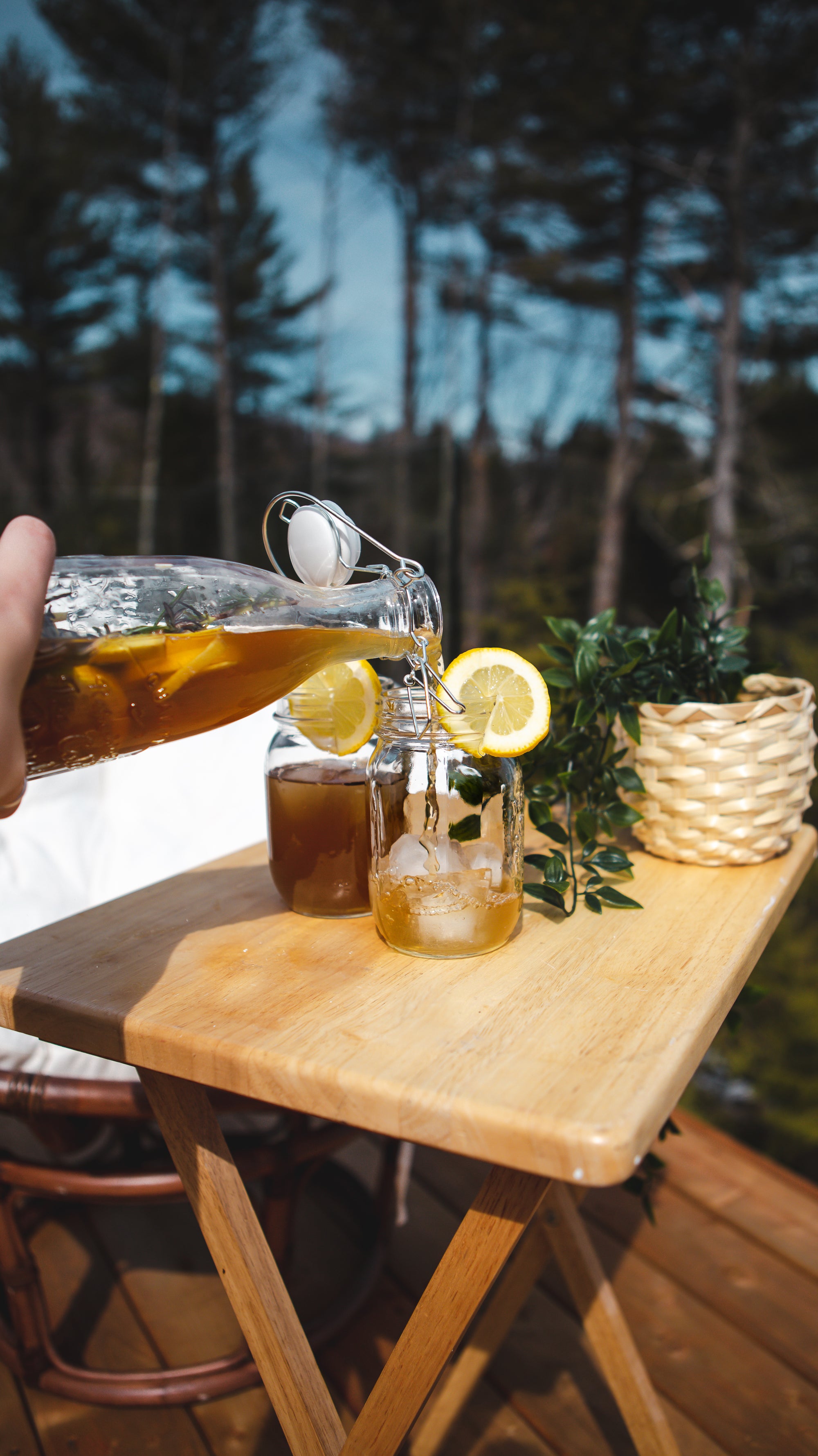 RECIPE - Yerba Mate, Peach, Ginger & Rosemary