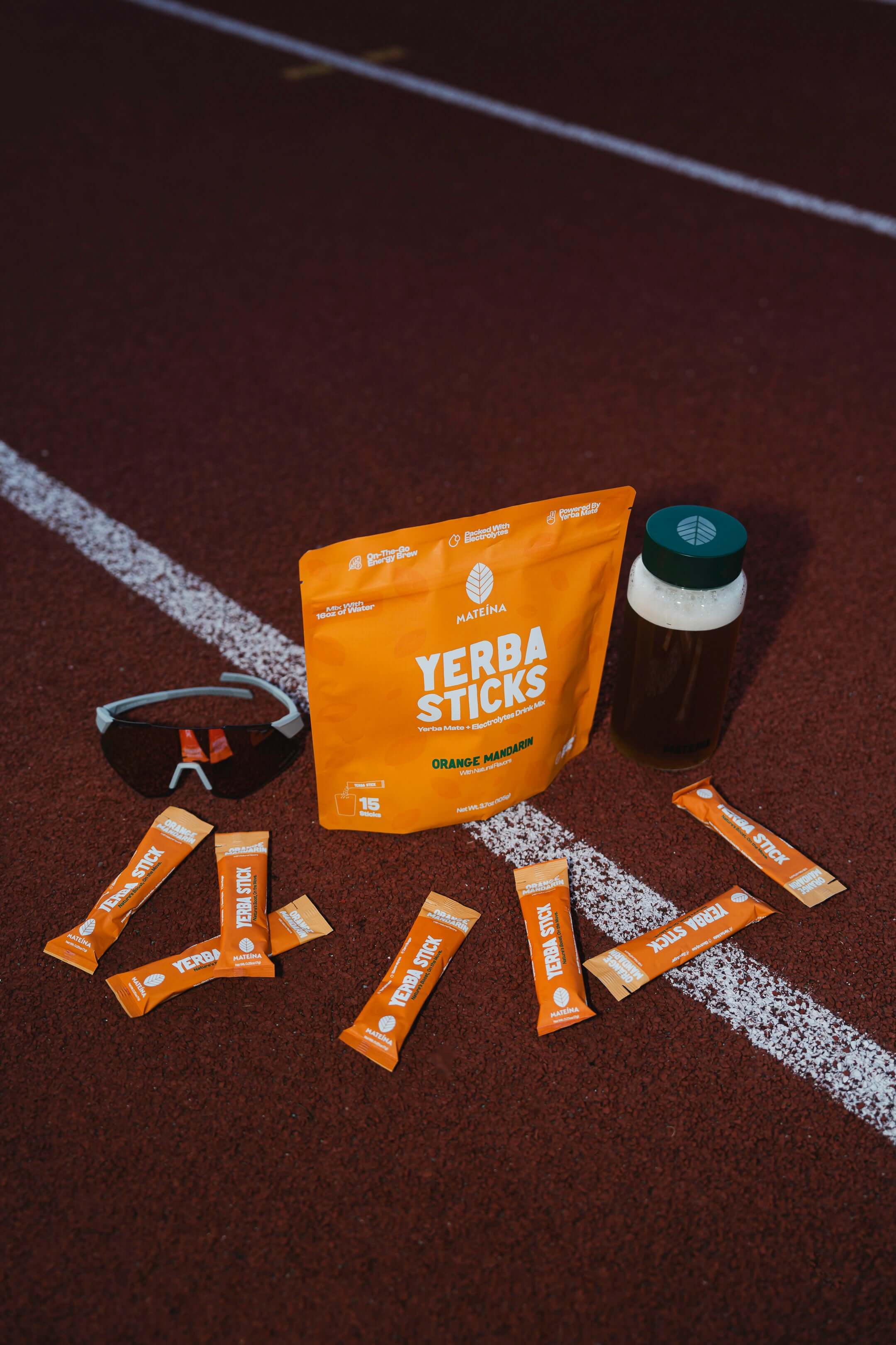 Yerba Mate + Electrolytes - Orange Mandarin