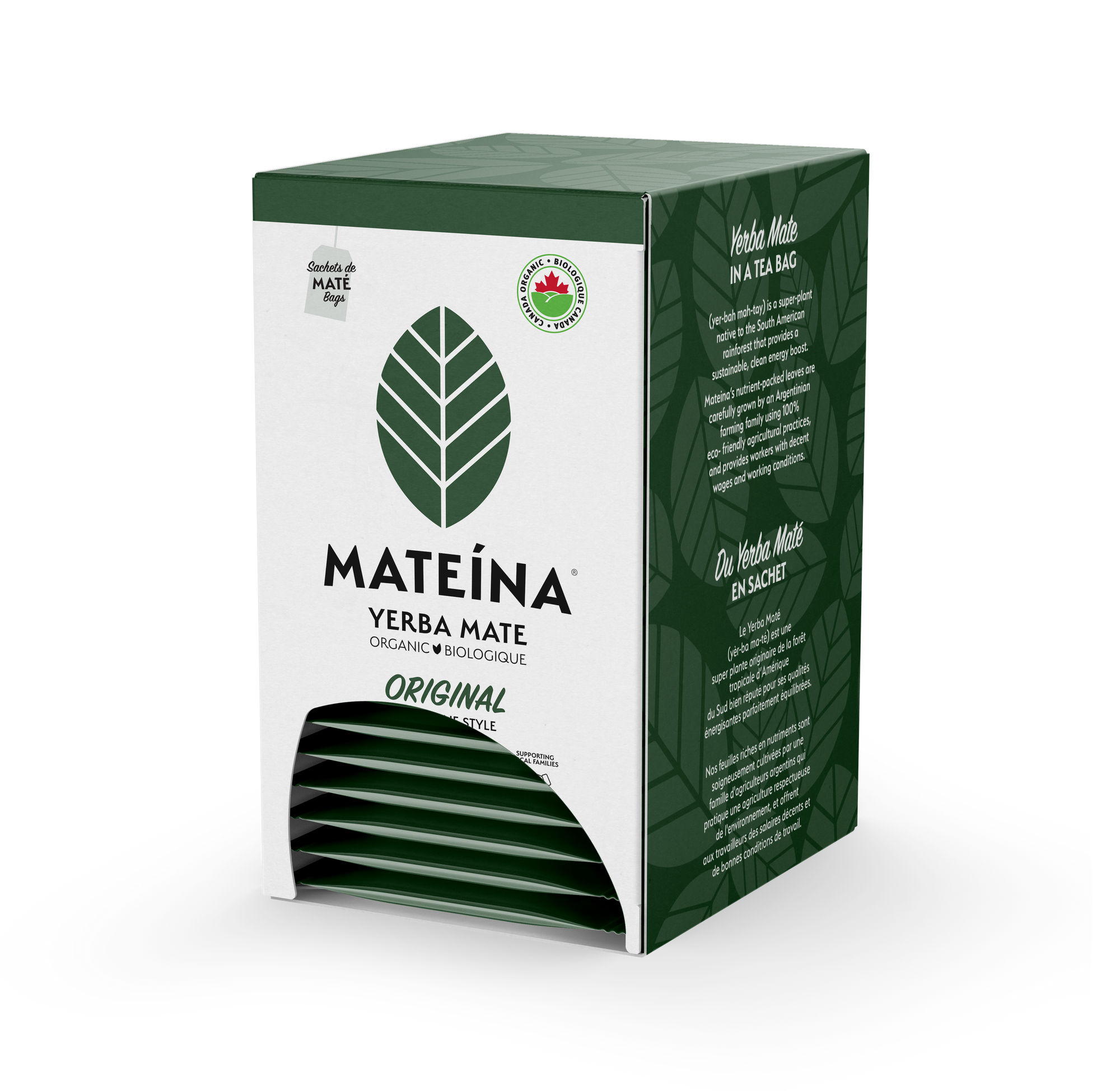 Mateina - Organic Yerba Mate Bags
